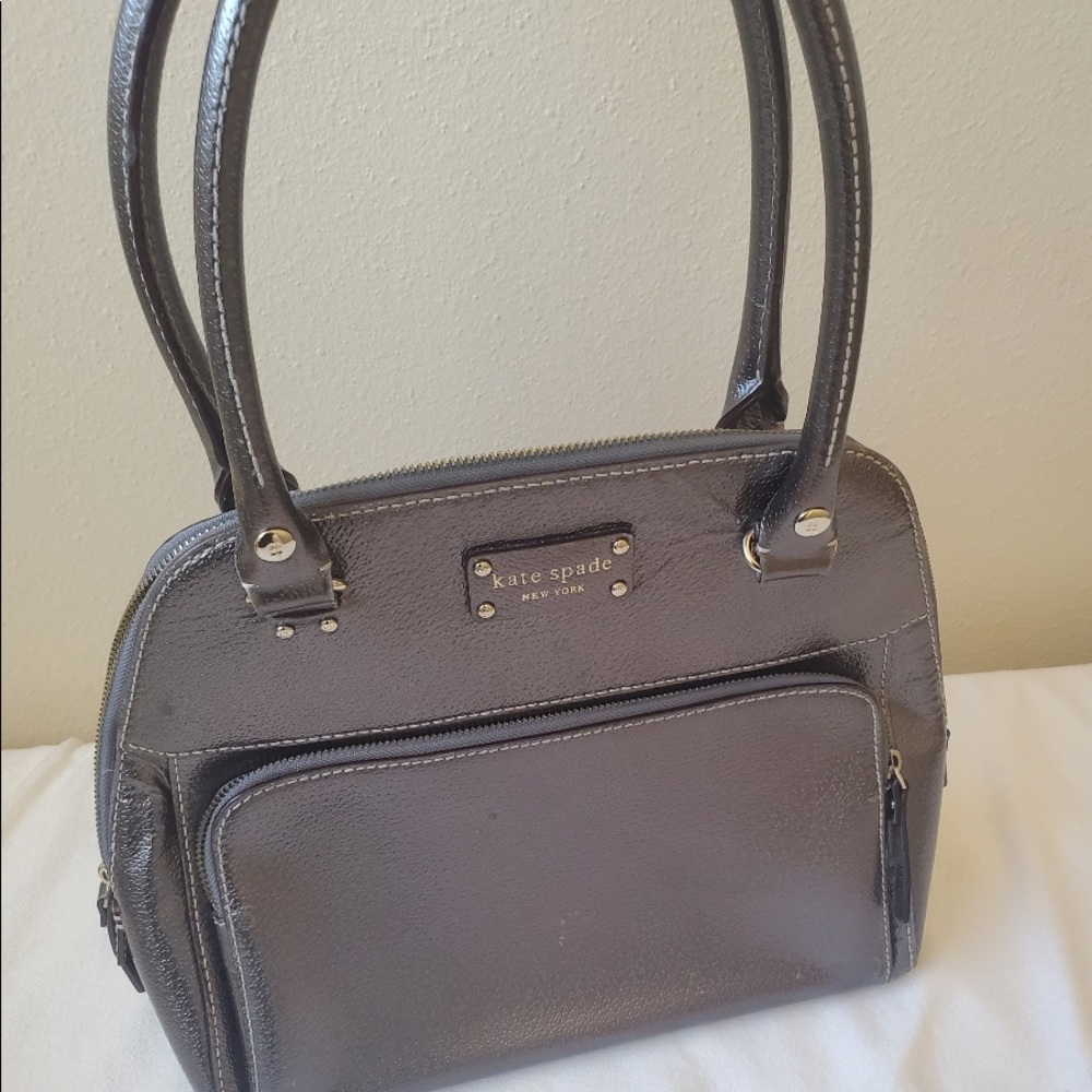 GORGEOUS METALLIC KATE SPADE HANDBAG